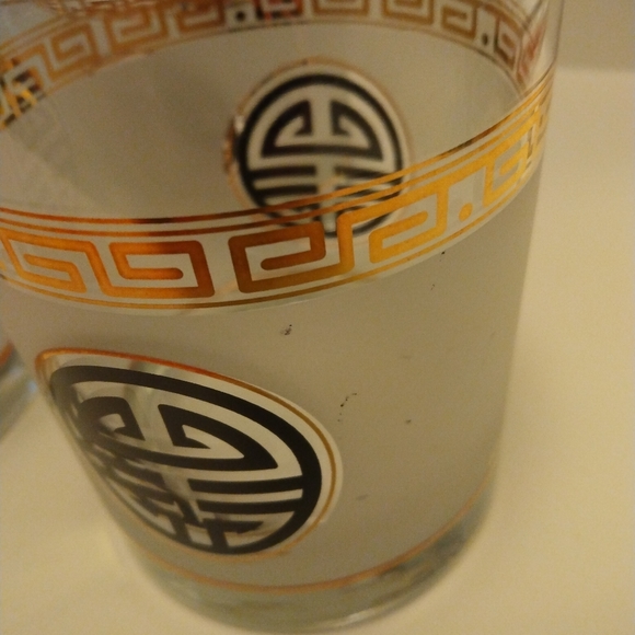 Culver Vintage rock glasses. Bar ware. 4. Good condition - Picture 2 of 3